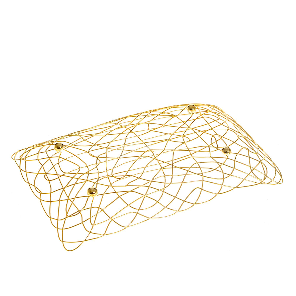 Fructiera metalica aurie 27 cm - 2 | YEO