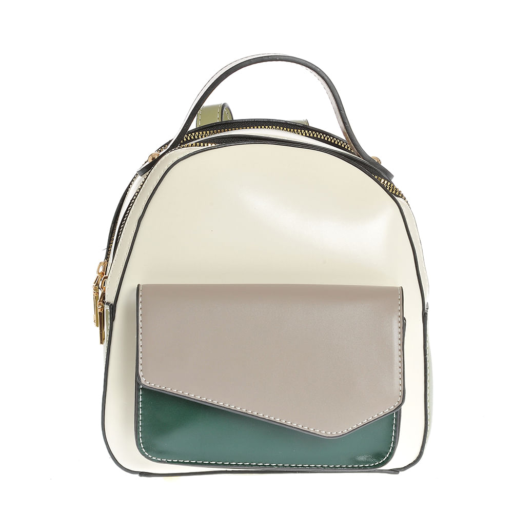 Rucsac casual cu nuante de verde