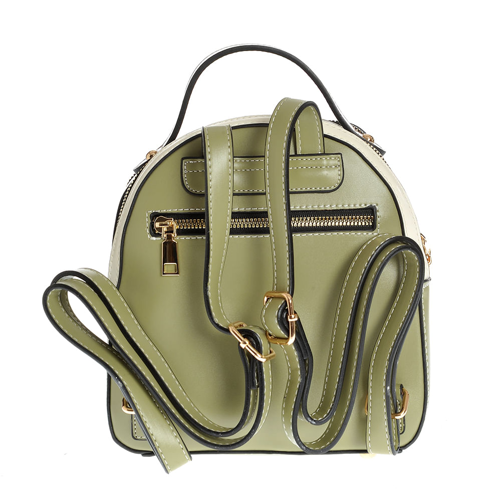 Rucsac casual cu nuante de verde - 2 | YEO