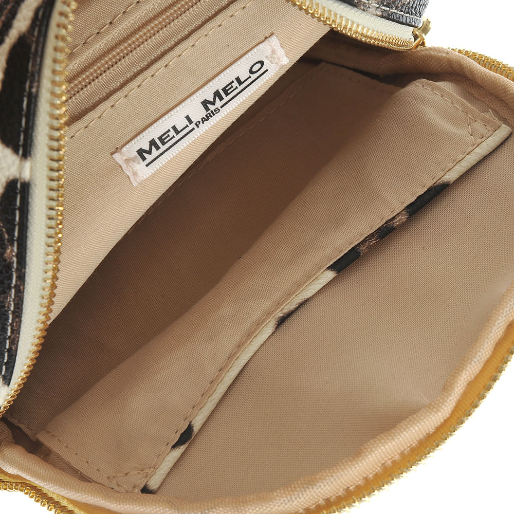 Rucsac mini cu model animal print - 3 | YEO