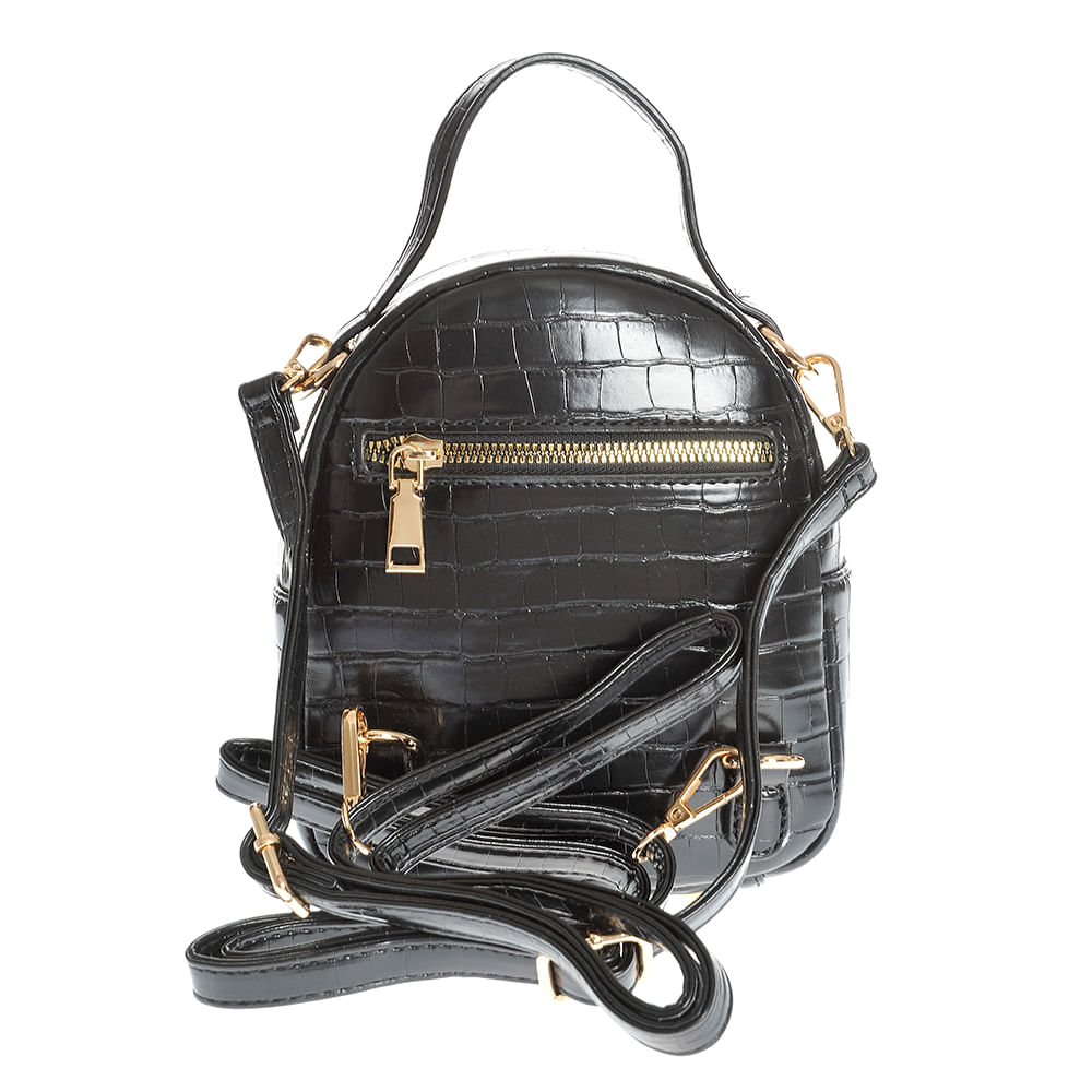 Rucsac mini negru - 2 | YEO