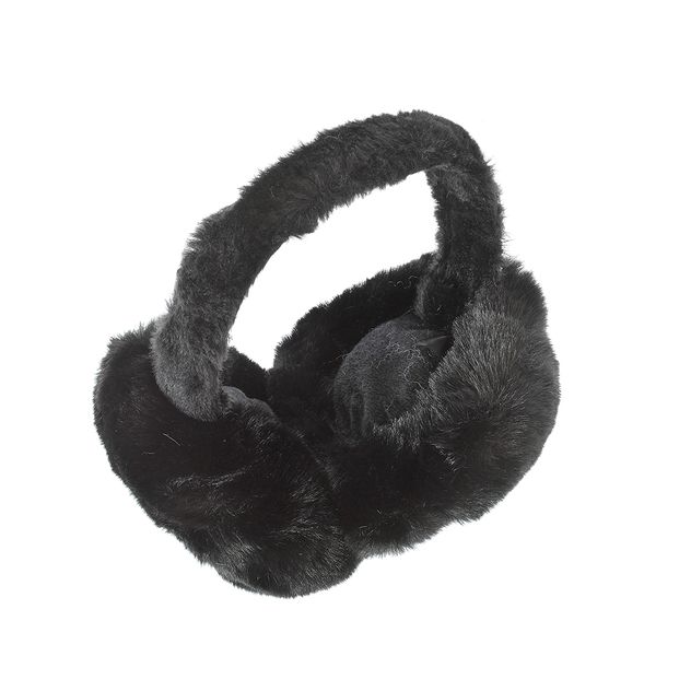 Casti de iarna simple cu blanita neagra