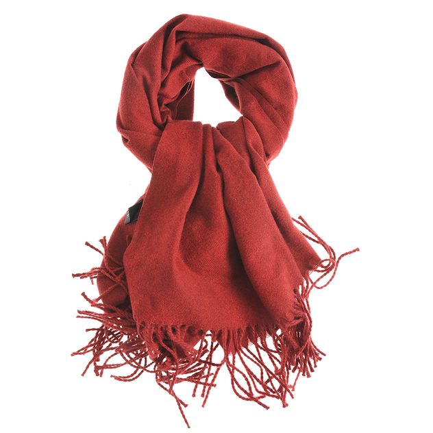 Esarfa groasa visinie cu franjuri