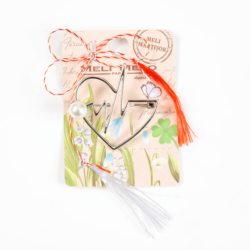 Brosa martisor Pulsul Inimii - 1 | YEO