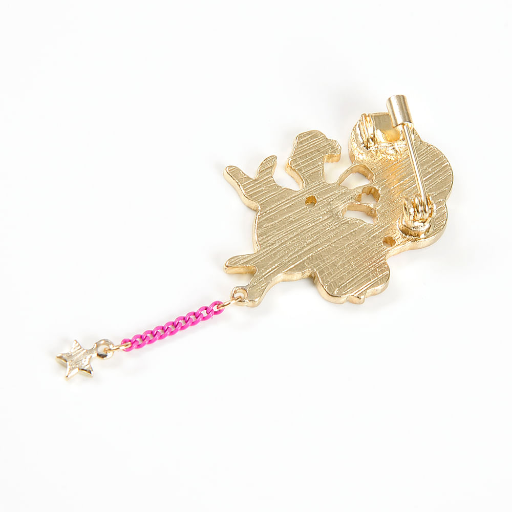 Brosa martisor unicorn cu mesaj: Magia exista! - 2 | YEO