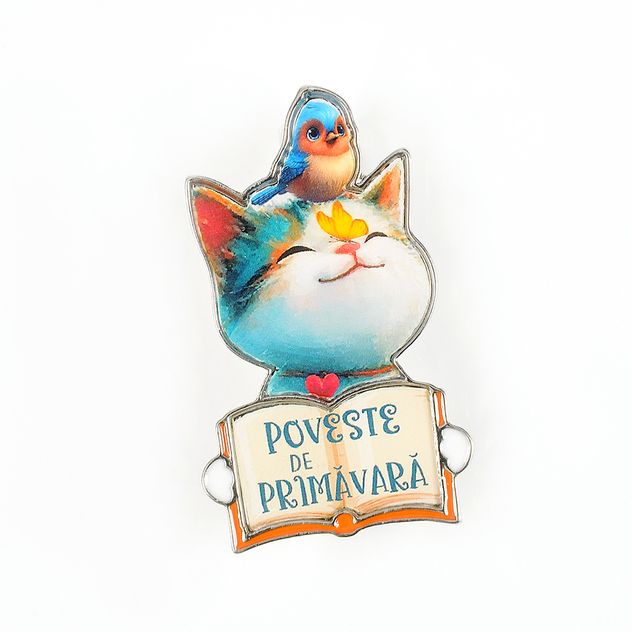 Brosa martisor Poveste de primavara