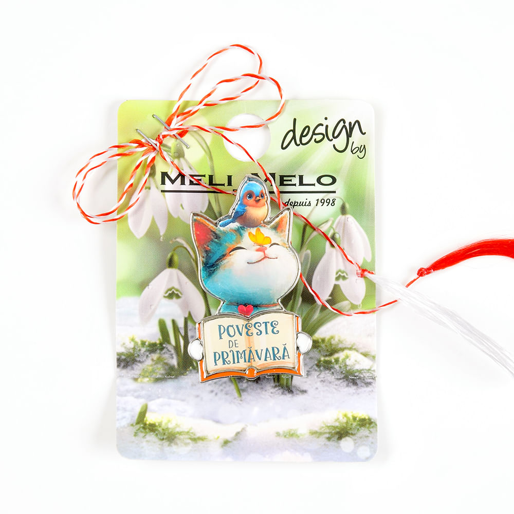 Brosa martisor Poveste de primavara - 1 | YEO
