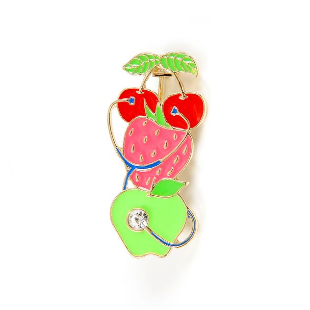 Brosa martisor fructe