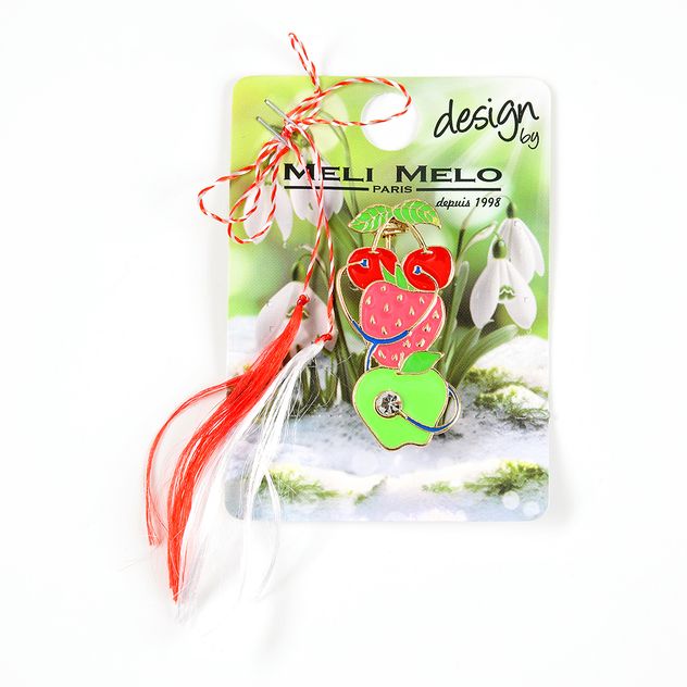 Brosa martisor fructe