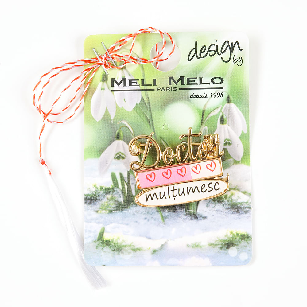 Brosa martisor Doctor - 1 | YEO