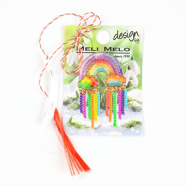 Brosa martisor Zambet si Culoare