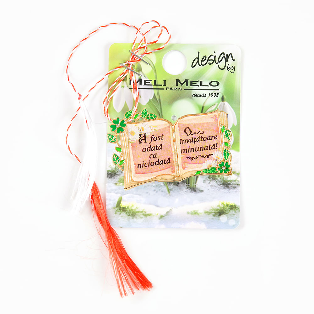 Brosa martisor INVATATOARE MINUNATA - 1 | YEO