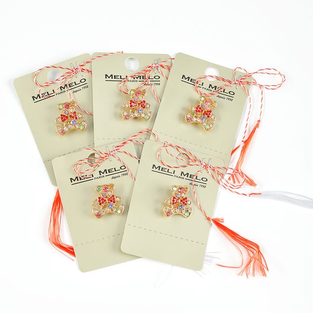 Set 5 brose martisor ursulet