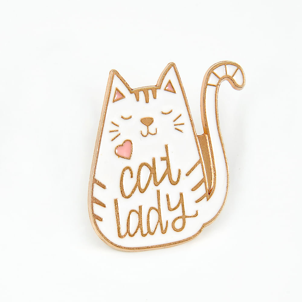 Brosa martisor Cat Lady