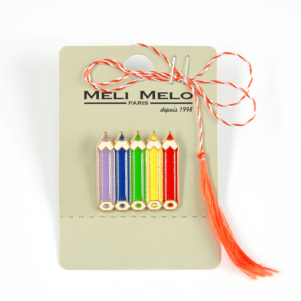 Brosa martisor creioane colorate - 1 | YEO