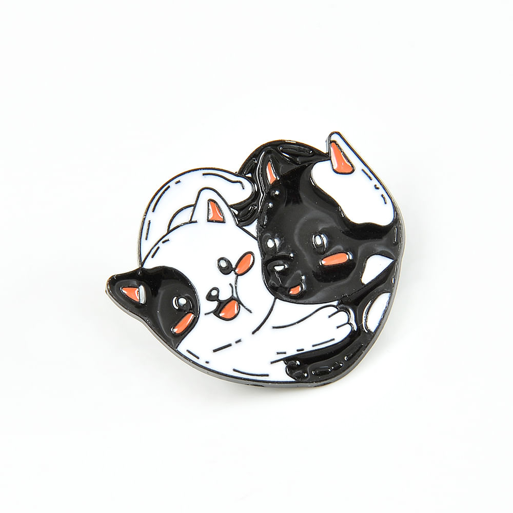 Brosa martisor familie pisici - 2 | YEO