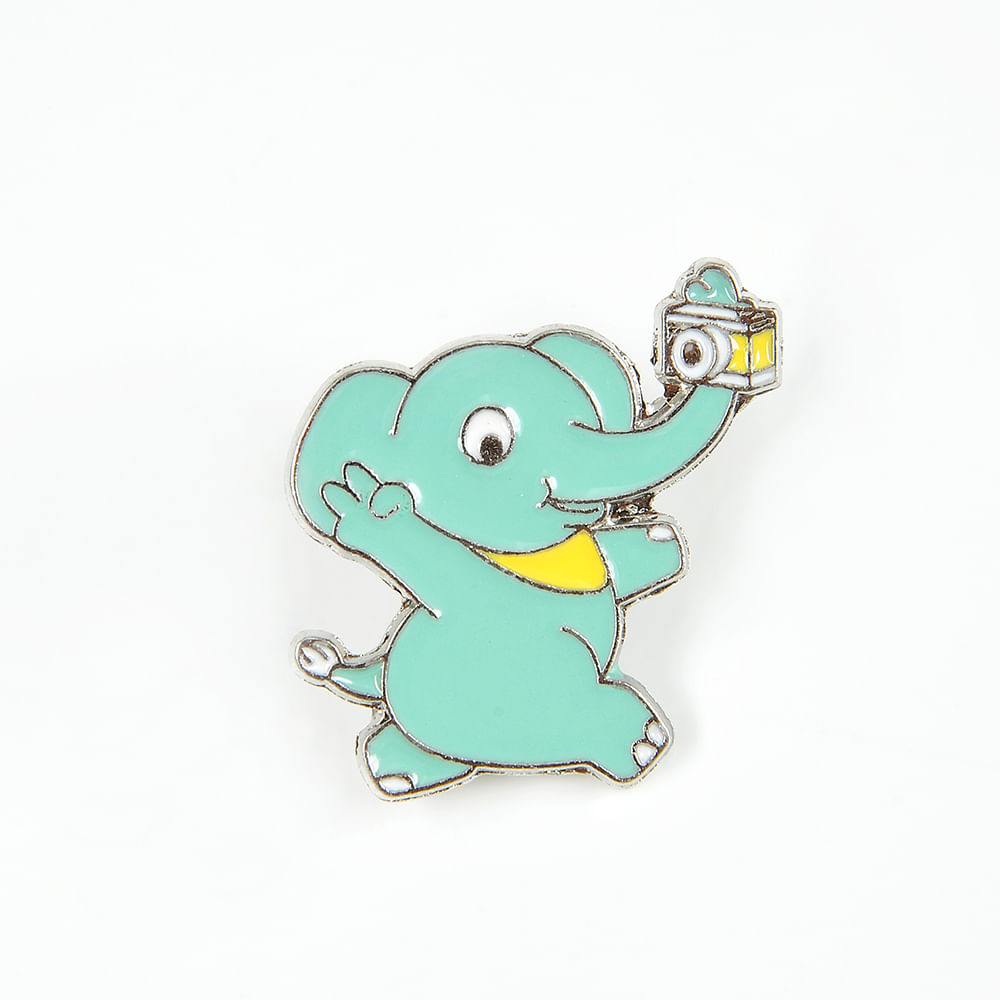 Brosa martisor elefant bleu
