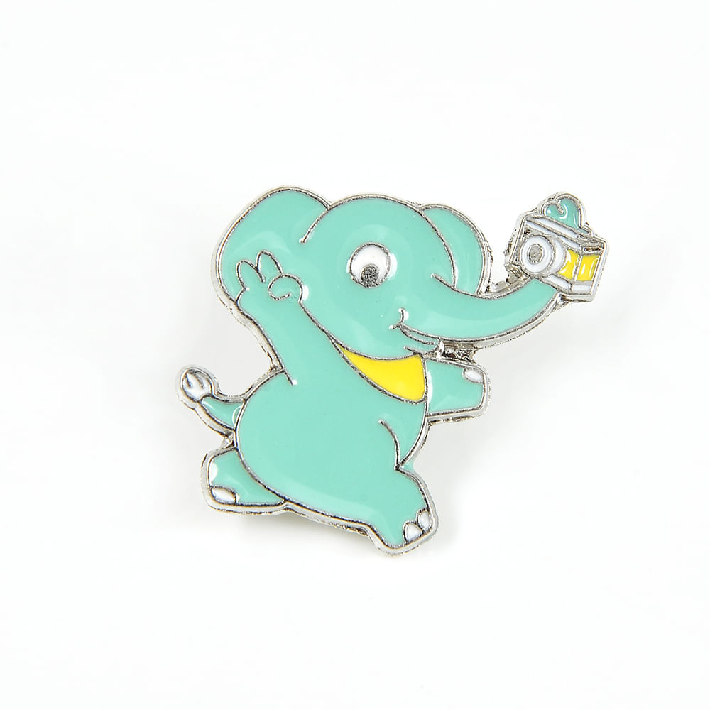 Brosa martisor elefant bleu - 2 | YEO