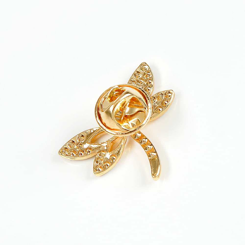 Brosa martisor libelula cu pietre roz - 3 | YEO