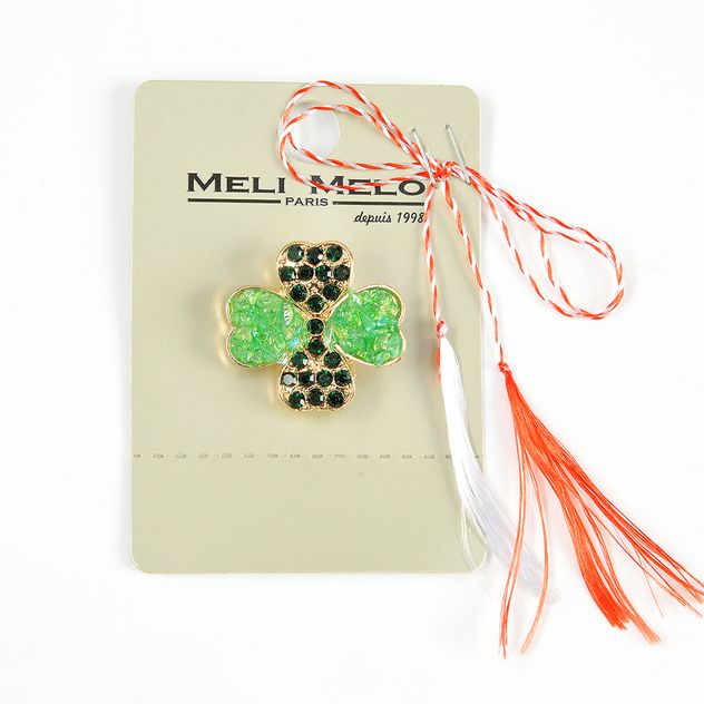 Brosa martisor trifoi
