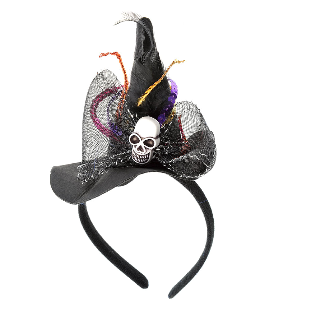 Bentita Halloween cu palarie neagra - 3 | YEO