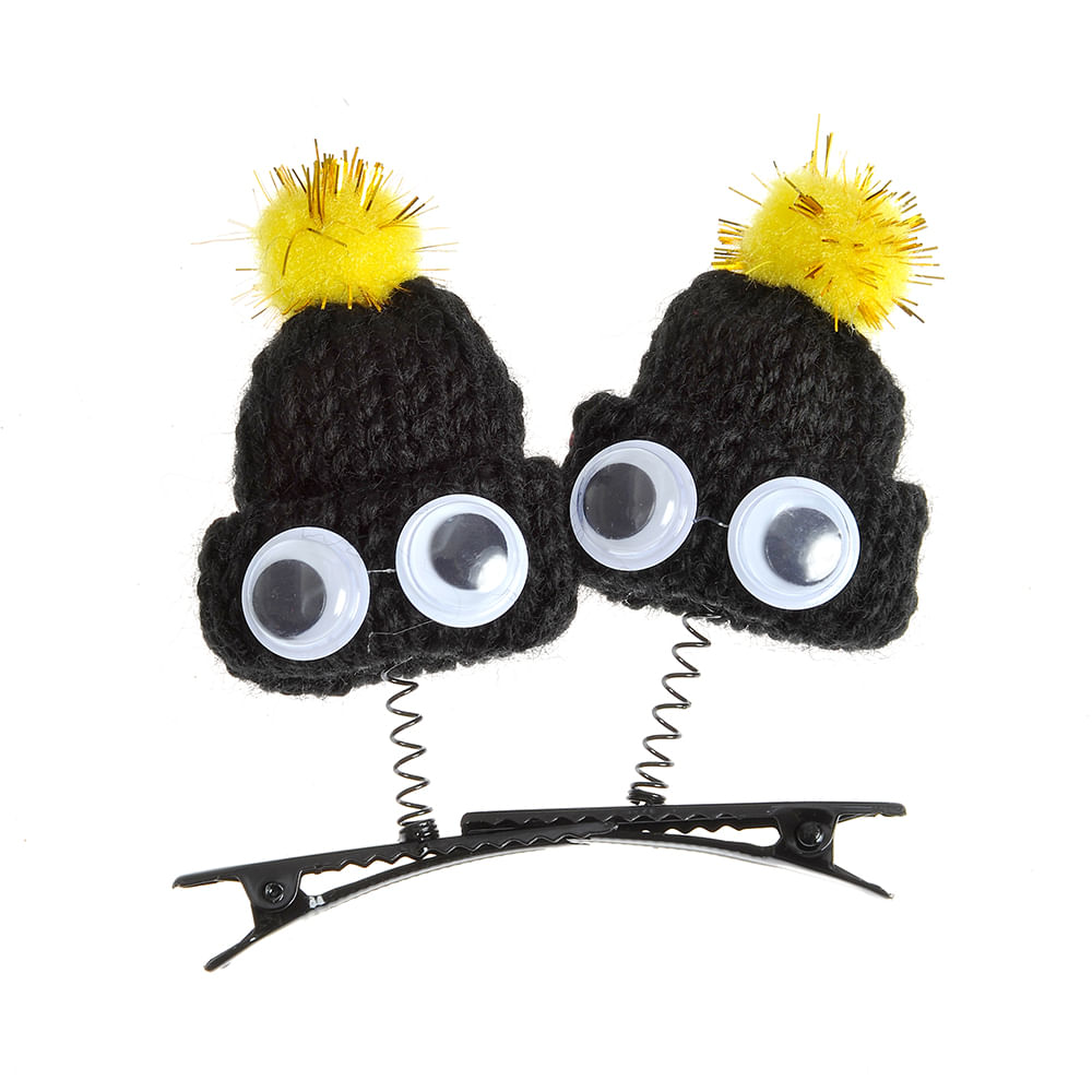 Set 2 agrafe  Halloween cu ochi