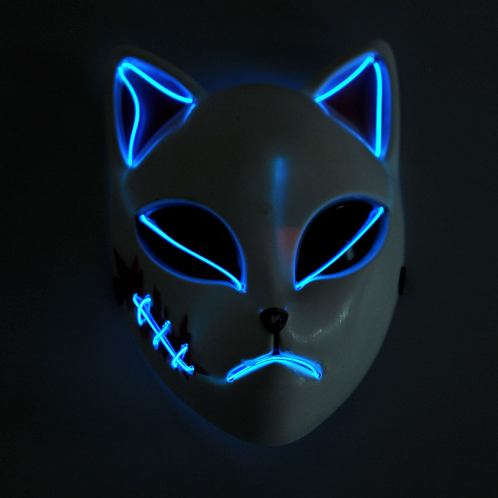 Masca Halloween cu lumini neon - 3 | YEO