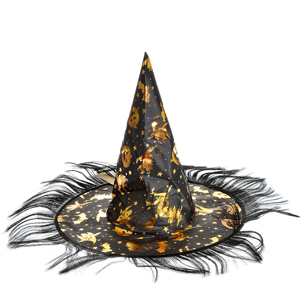 Palarie neagra cu modele de Halloween - 2 | YEO