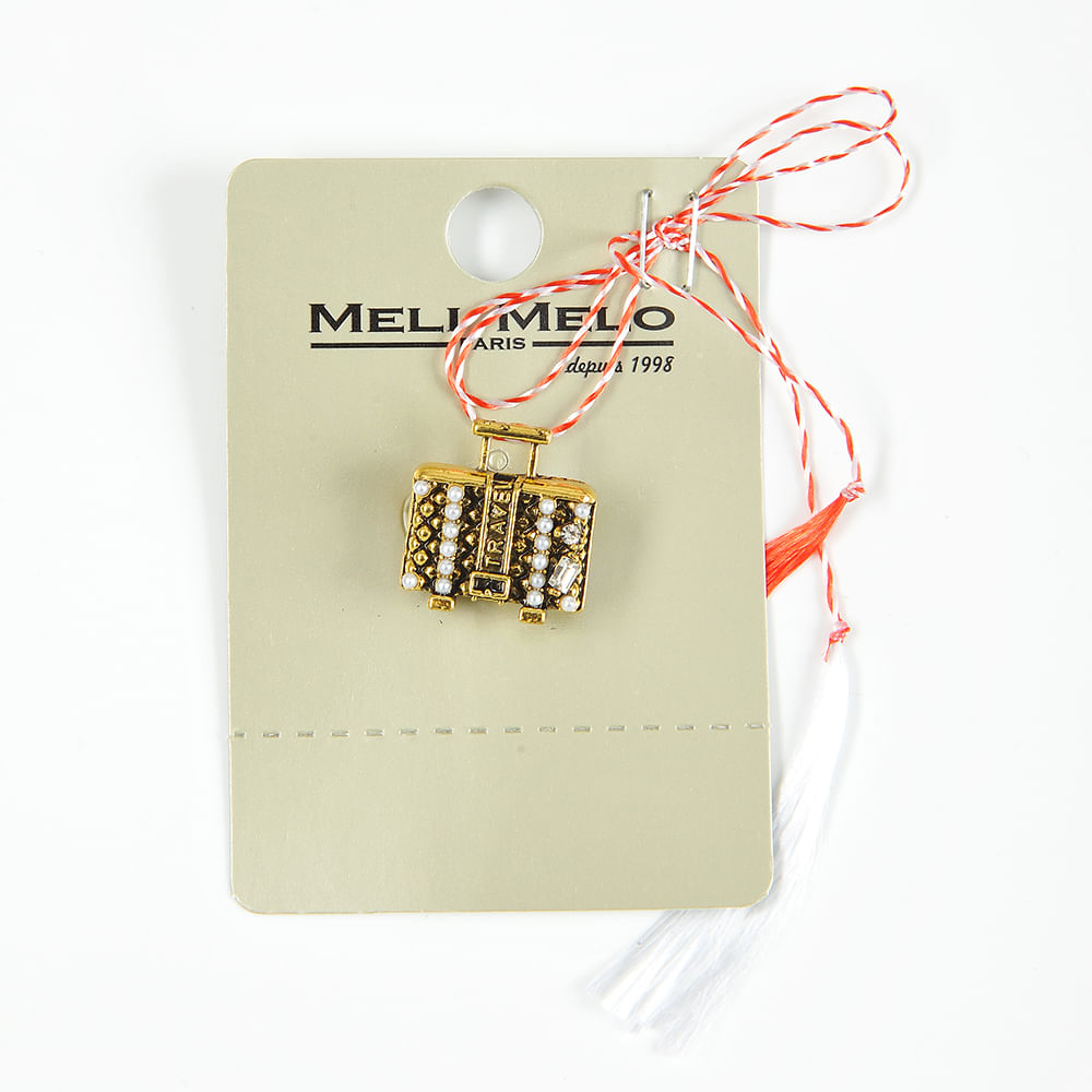 Brosa martisor valiza voiaj - 2 | YEO