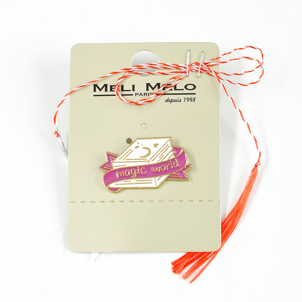 Brosa martisor carti: Lumea magica - 1 | YEO