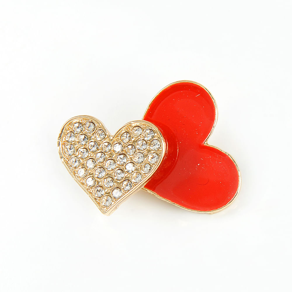 Brosa martisor doua inimi - 2 | YEO