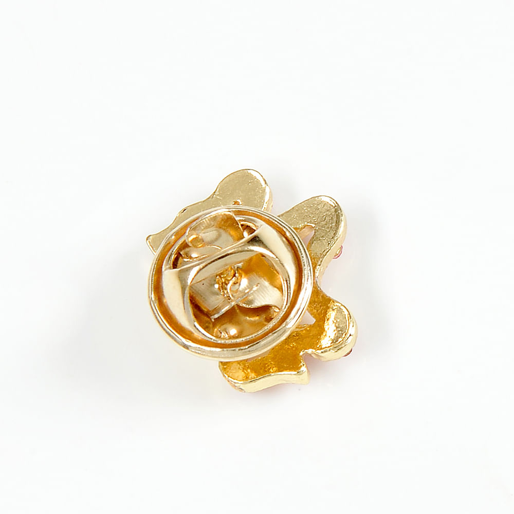 Brosa martisor cu pietre roz - 3 | YEO