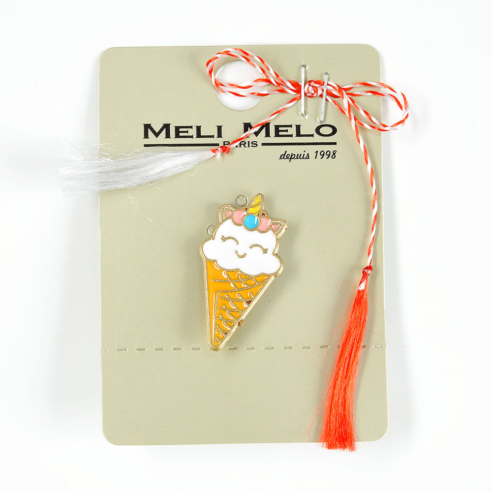 Brosa martisor cornet cu inghetata - 1 | YEO