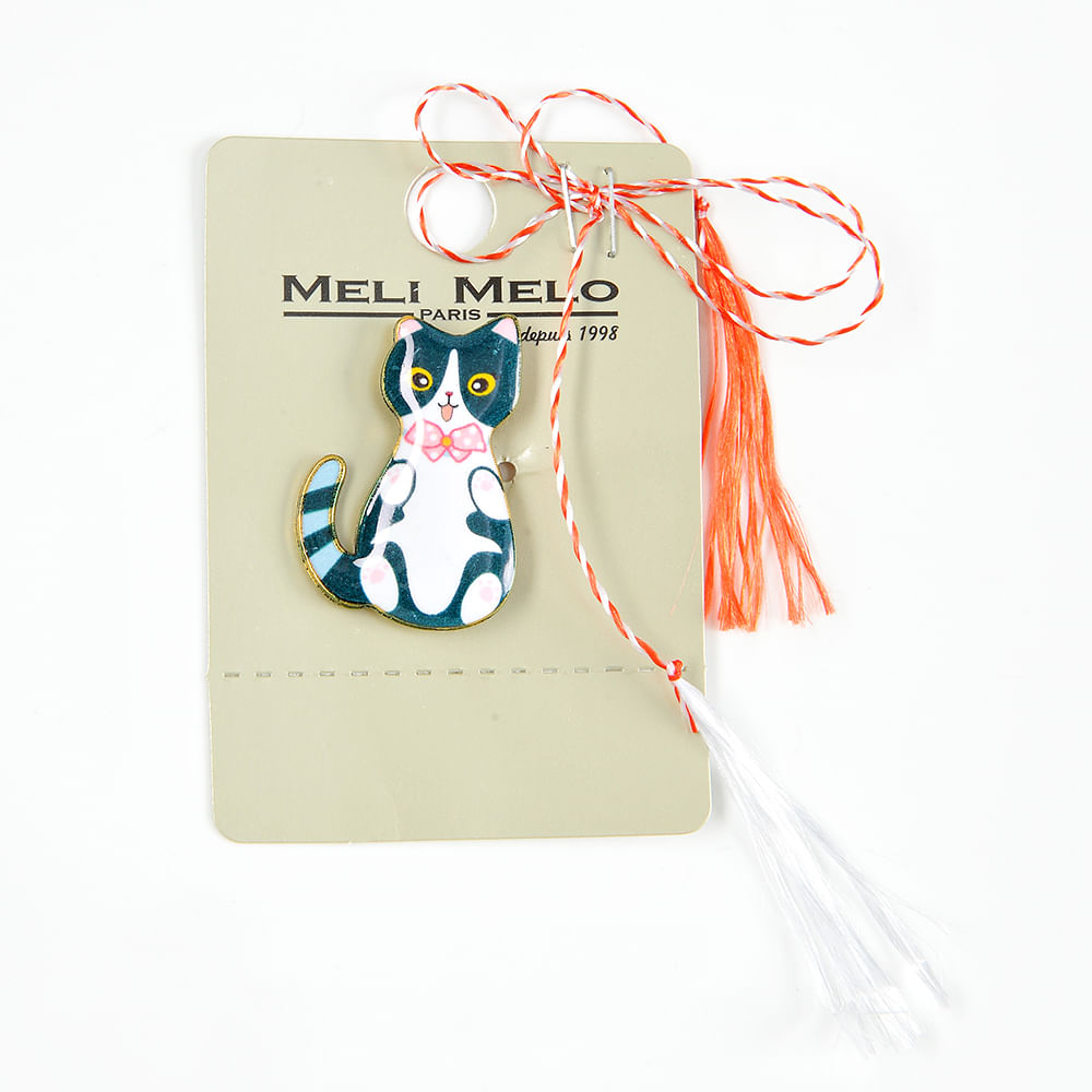 Brosa martisor pisica colorata - 1 | YEO
