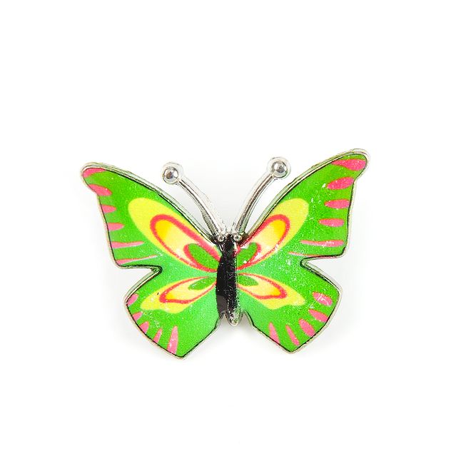 Brosa martisor fluture cu aripi multicolore