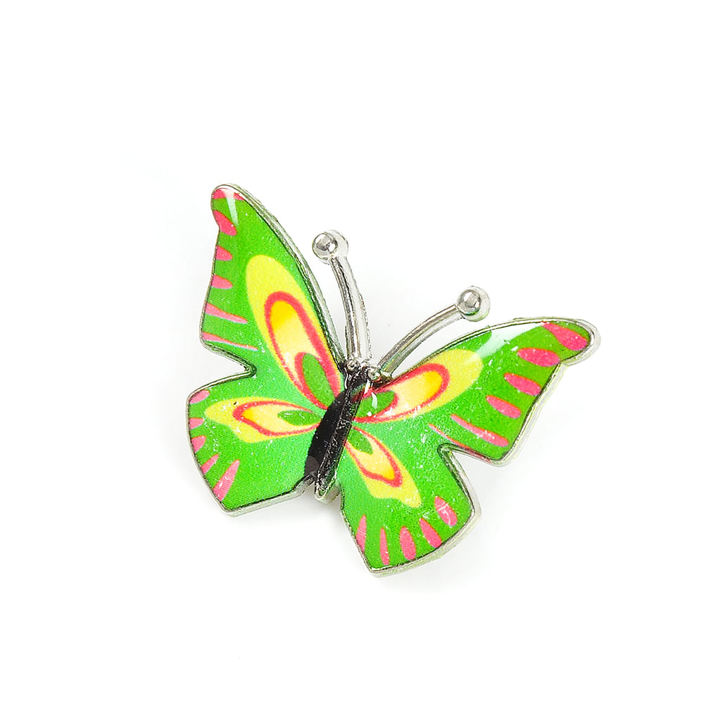Brosa martisor fluture cu aripi multicolore - 2 | YEO