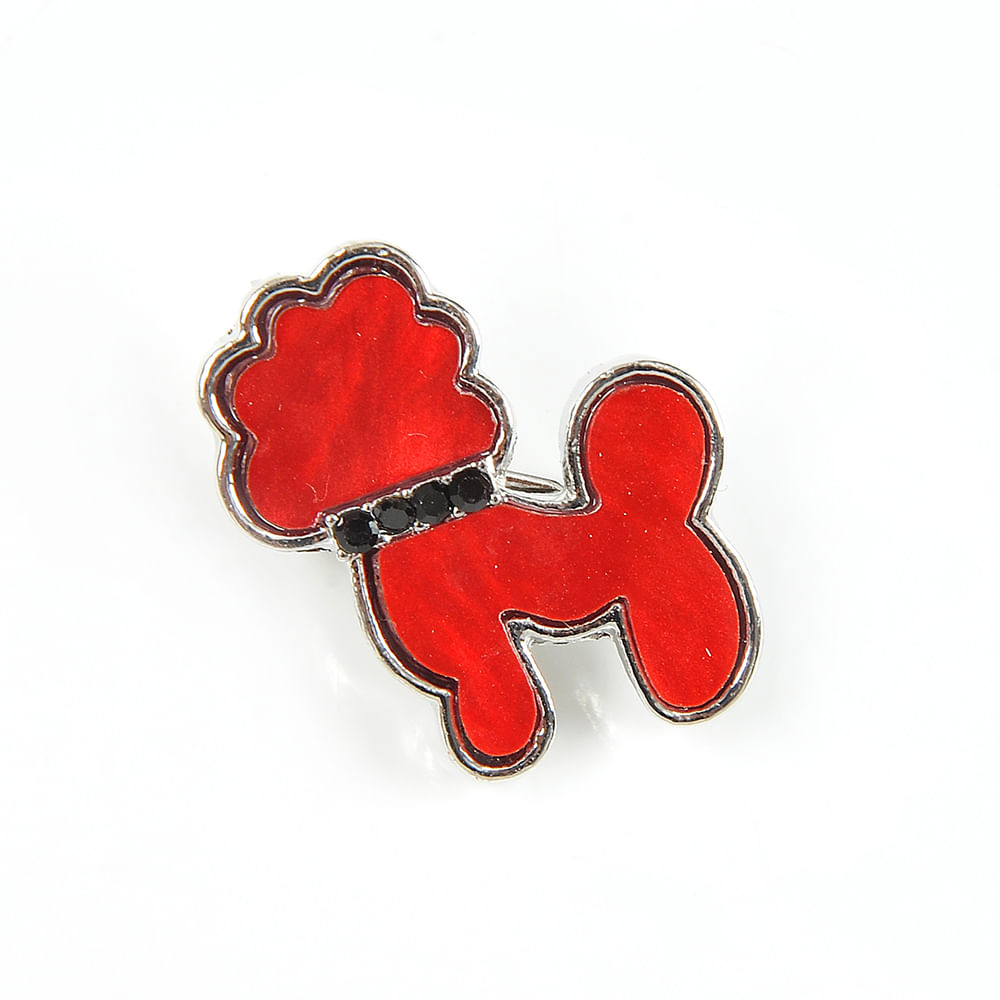 Brosa martisor catel rosu - 2 | YEO