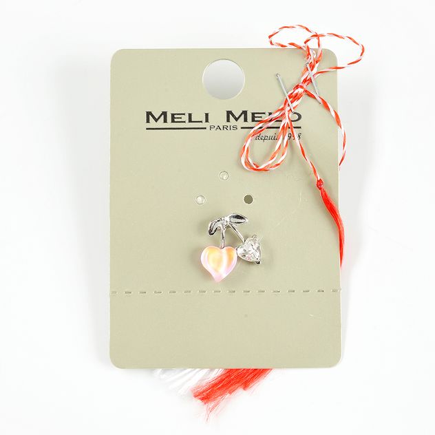 Brosa martisor doua  inimi