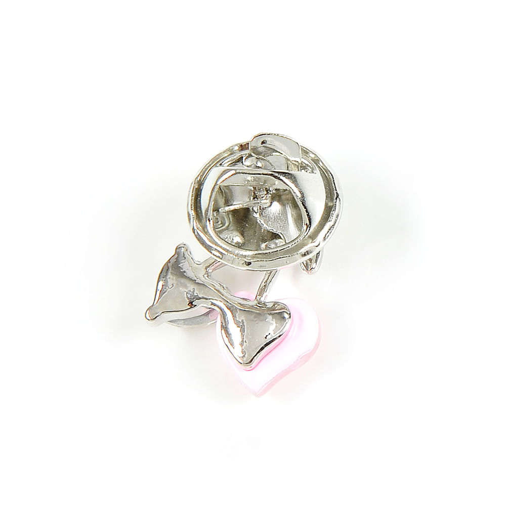 Brosa martisor doua  inimi - 4 | YEO