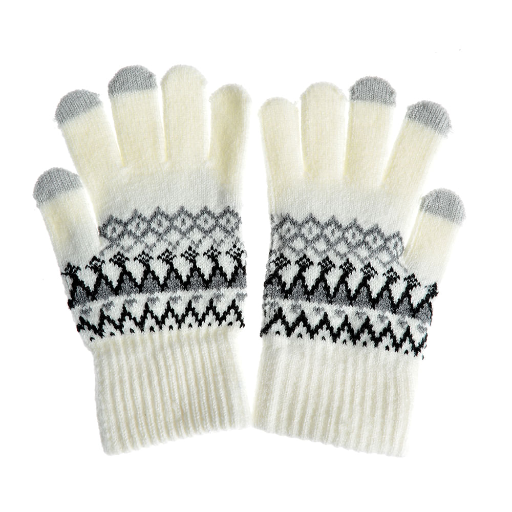 Manusi cu model alb-negru - 3 | YEO