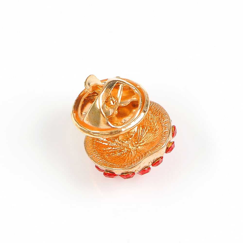 Brosa martisor mar cu pietre rosii - 3 | YEO