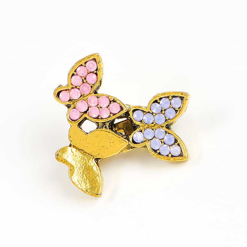 Brosa martisor trei fluturi colorati - 2 | YEO