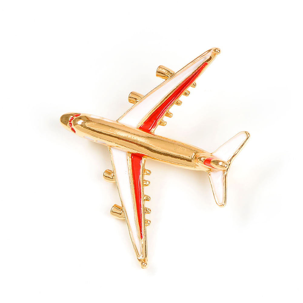 Brosa martisor avion - 3 | YEO