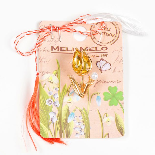 Brosa martisor lalea