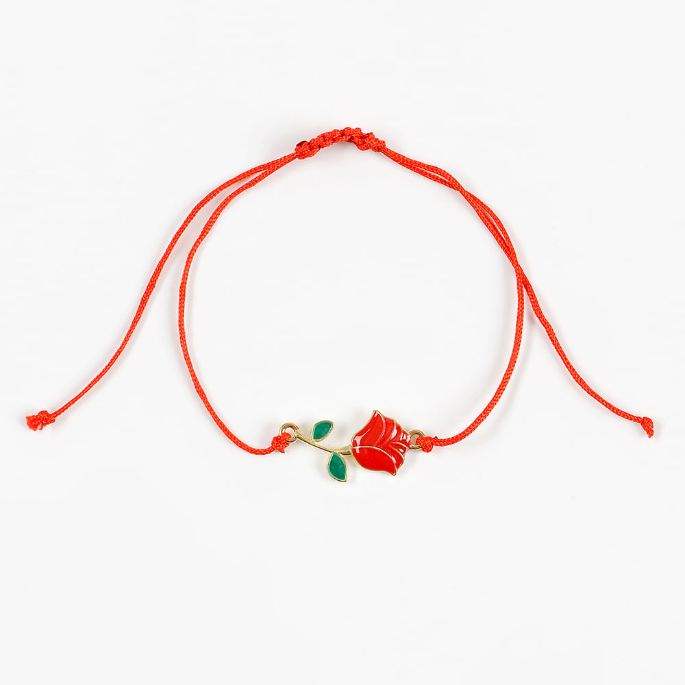 Bratara martisor cu trandafir - 1 | YEO