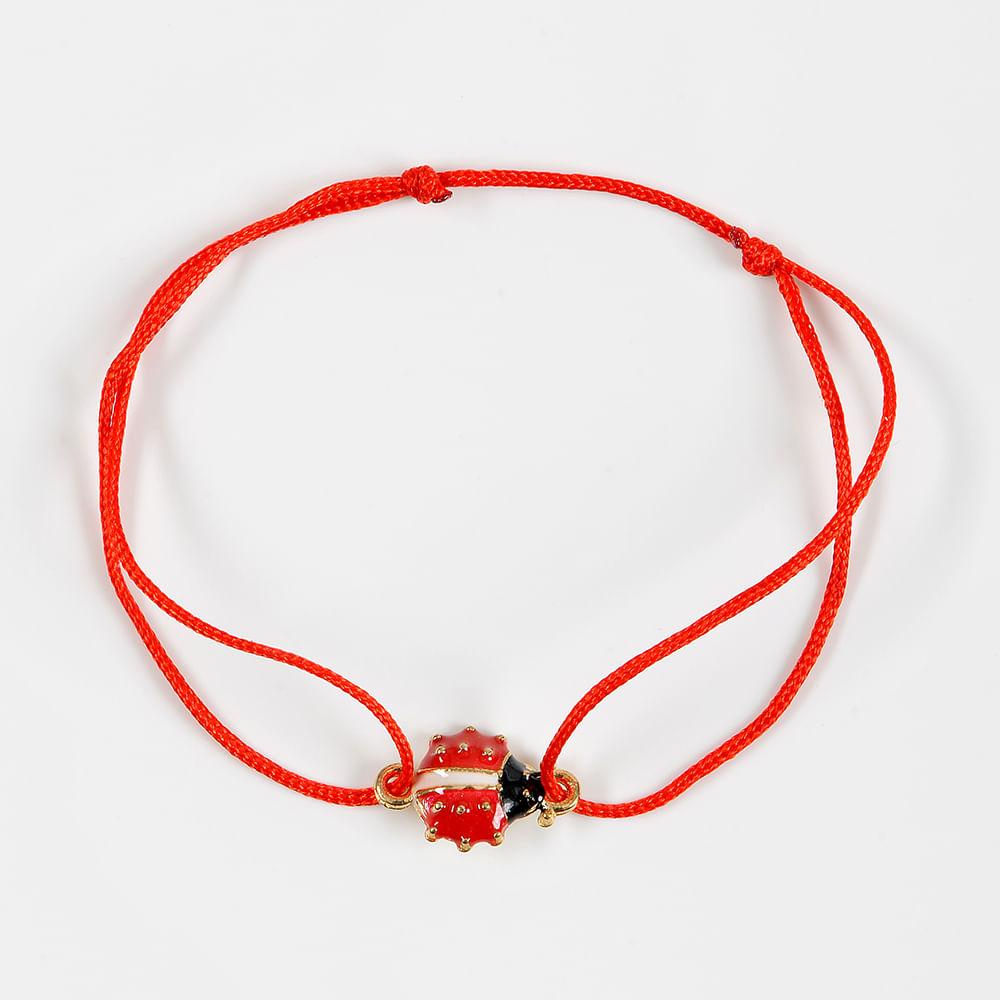 Bratara martisor cu buburuza rosie - 1 | YEO