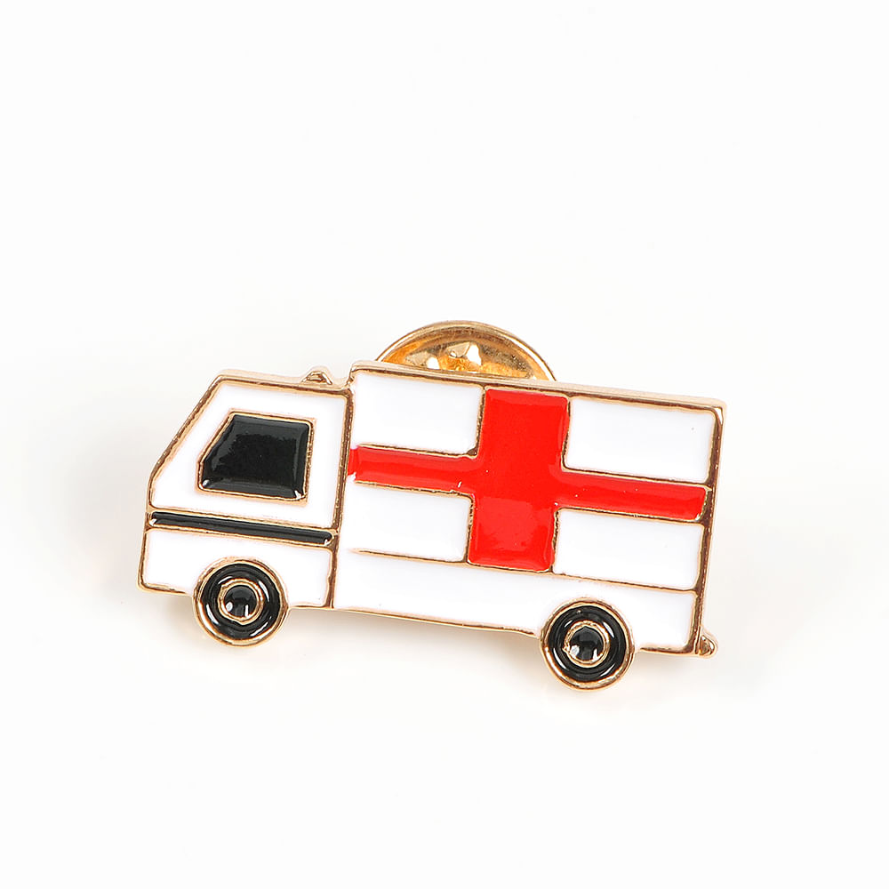 Brosa martisor masina ambulanta - 2 | YEO