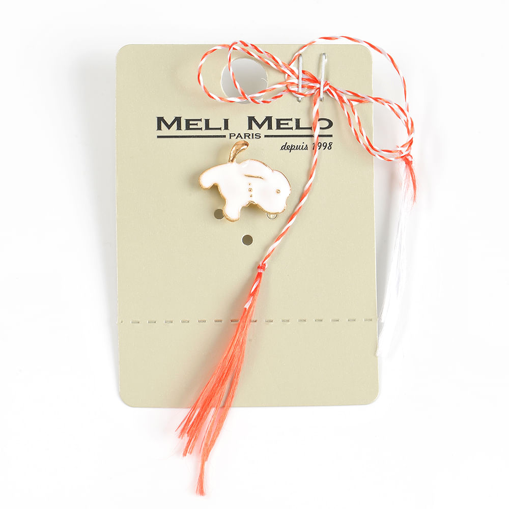 Brosa martisor iepure alb - 1 | YEO