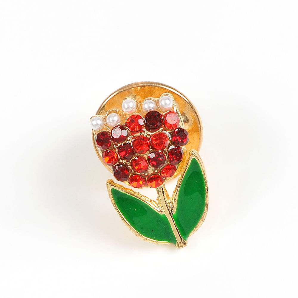 Brosa martisor lalea rosie - 2 | YEO