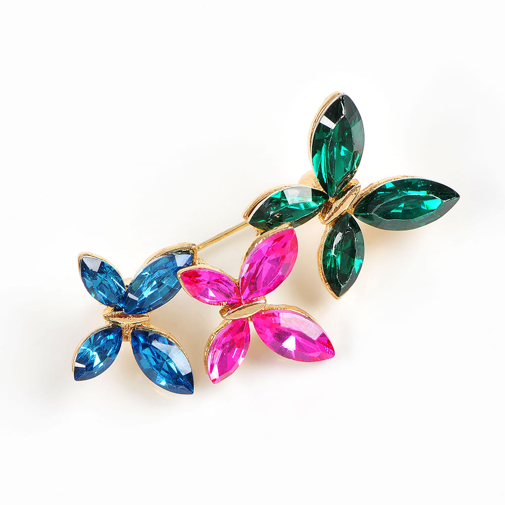 Brosa martisor trei fluturi - 2 | YEO